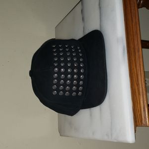 Black Akoo Snapback Cap